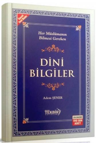 Dini Bilgiler Ciltli Şamua Kağıt