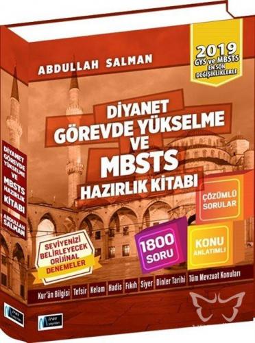 Diyanet Görevde Yükselme ve MBSTS Hazırlık Kitabı 2019