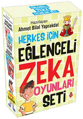 Herkes İçin Eğlenceli Zeka Oyunları Seti (4 Kitap)