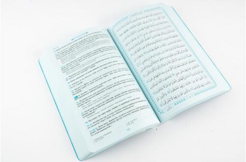 Feyzü'l Furkan Kuran-ı Kerim ve Tefsirli Meali (Cep Boy Karton Kapak) 