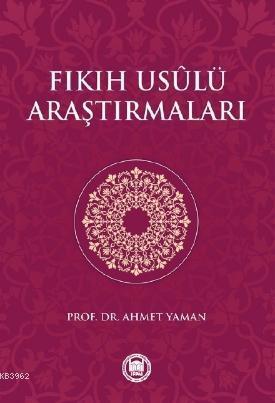 Fıkıh Usulü Araştırmaları