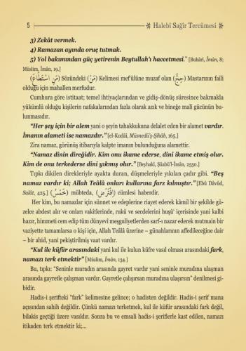 Halebi Sağir Tercümesi