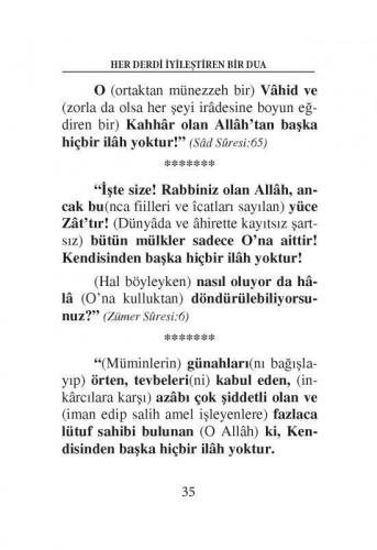 Her Derdi İyileştiren Bir Dua