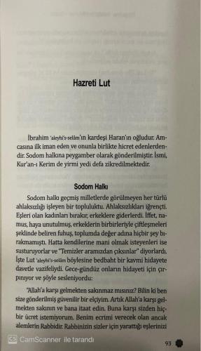 Kuranı Kerimde Geçen Peygamber Kıssaları Hikayeleri Duaları