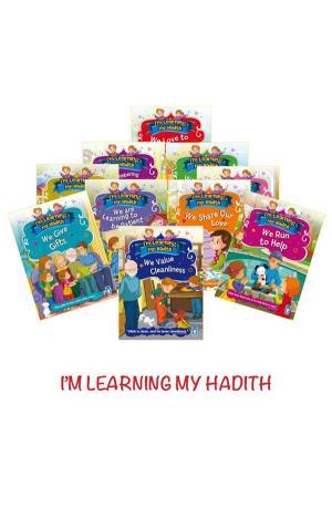 Im Learning My Hadith SET - Hadisleri Öğreniyorum SET (İngilizce-10 Kitap)