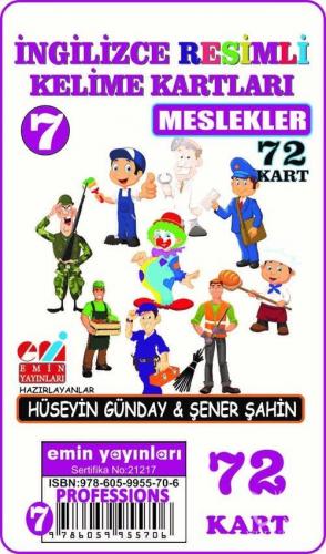 İngilizce 07.Meslekler / Resimli Kelime Kartları 72-Kart