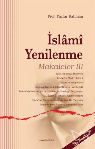 İslami Yenilenme - Makaleler III