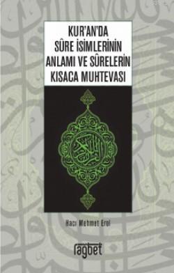 Kur'An'Da Sure İsimlerinin Anlamı Ve Surelerin Kısaca Muhtevası