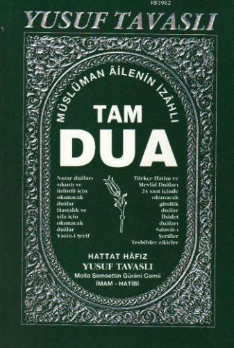 Tam Dua Kitabı (Kod: B04) (İthal Kağıt)