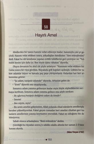 Ruhul Beyan'dan Kıssalar ve Hisseler