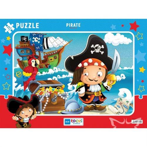 Korsan Çerçeveli Puzzle 72 Parça