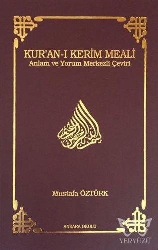 Kur'an-ı Kerim Meali (Ciltli)