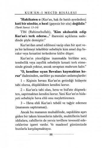 Kuranı Mecid Risalesi