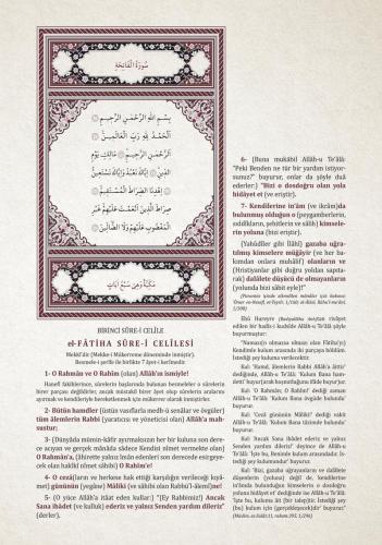 Kuranı Azim Ve Tefsirli Meali Şerifi Hafız Boy