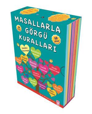 Masallarla Görgü Kuralları Set - (10 Kitap)