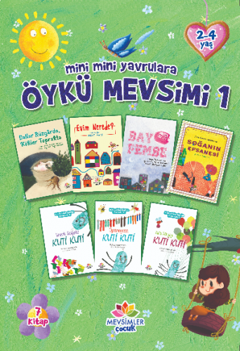 Mini Mini Yavrulara Öykü Mevsimi 1 (7 Kitap)