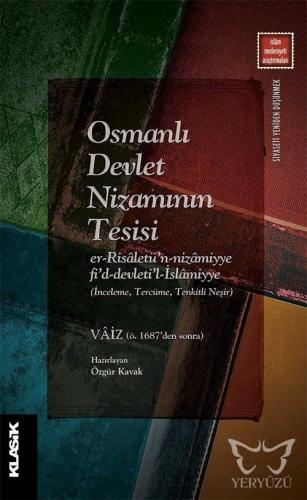 Osmanlı Devlet Nizamının Tesisi