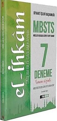 MBSTS El-İhkam Tamamı Çözümlü 7 Deneme