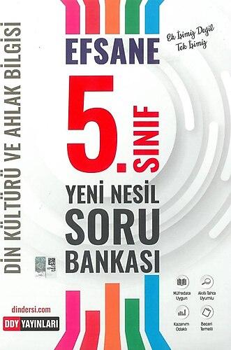 5. Sınıf Din Kültürü ve Ahlak Bilgisi Efsane Yeni Nesil Soru Bankası