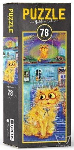 Puzzle / Golden Cat (78 Parça)