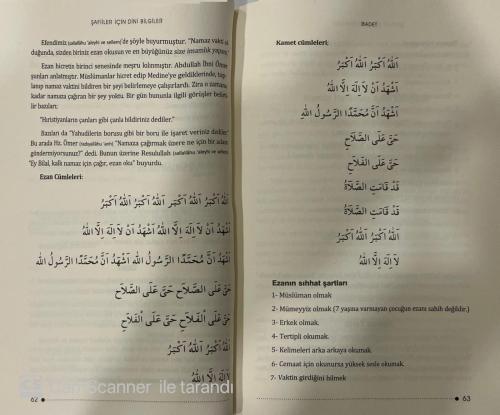 Şafiiler İçin Dini Bilgiler