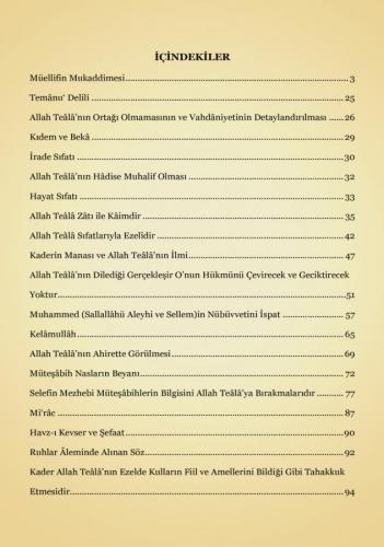 Tahaviyye Şerhi Baberti Tercümesi Kırık Manalı İzahlı