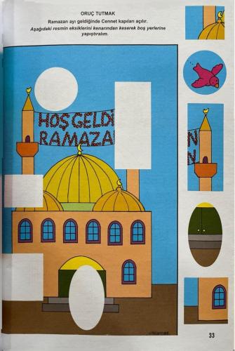 Çocuklar İçin Faaliyetli ve Etkinlikli Temel Dini Bilgiler Seti (4 Kit