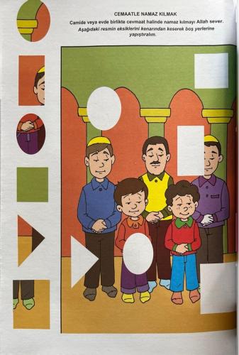 Çocuklar İçin Faaliyetli ve Etkinlikli Temel Dini Bilgiler Seti (4 Kit