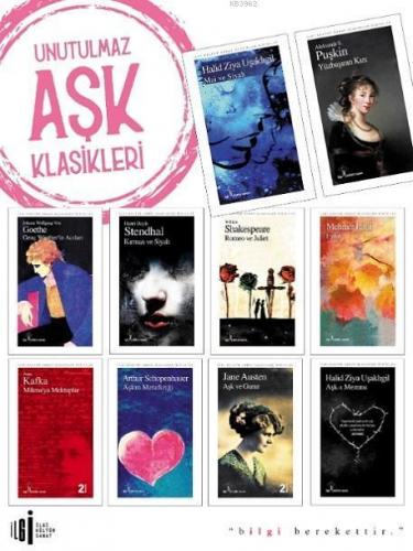 Unutulmaz Aşk Klasikleri Set (10 Kitap)