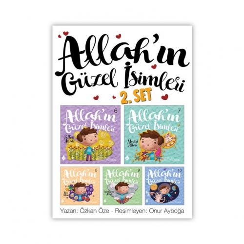 Allah'ın Güzel İsimleri 2.Set (5 Kitap)