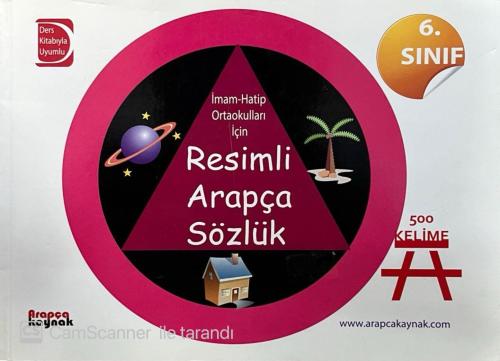 6. Sınıf 500 Kelime Resimli Arapça Sözlük İmam-Hatip Ortaokulları İçin