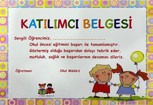 Katılımcı Belgesi