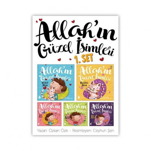 Allah'ın Güzel İsimleri 1.Set (5 Kitap)