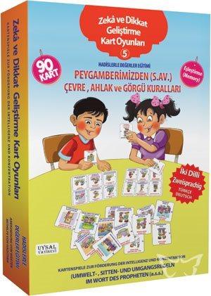 Zeka Ve Dikkat Geliş. Kart Oyunları -5- Hadislerle Değerler Eğitimi